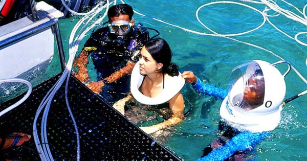 Persiapan Pemasangan Helm Seawalker