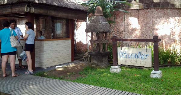Tempat Pendaftaran Ulang Seawalker Sanur