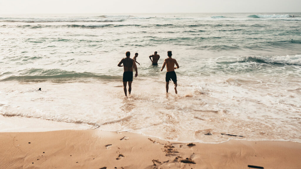 Pemandangan Pantai Suluban Uluwatu