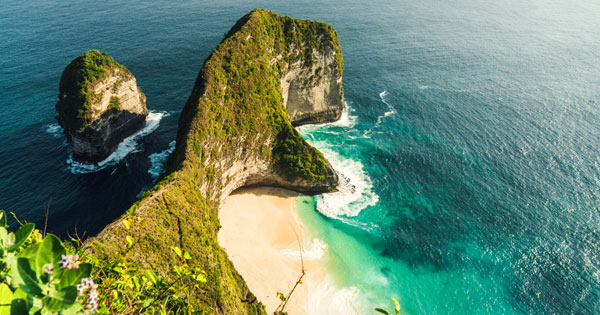 Bukit T-Rex Pantai Kelingking Nusa Penida Bali