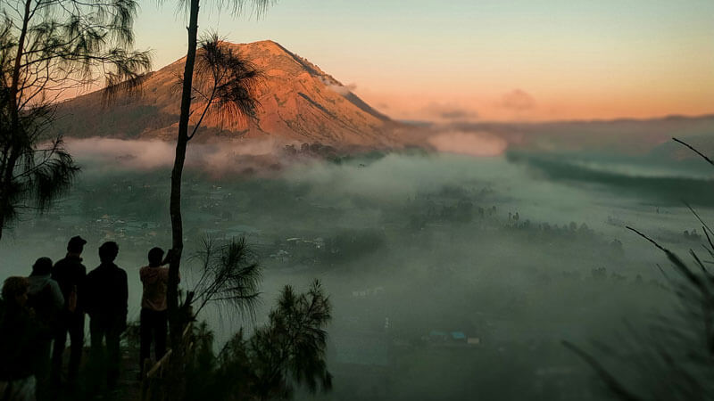 Sunrise Desa Pinggan Kintamani Bali