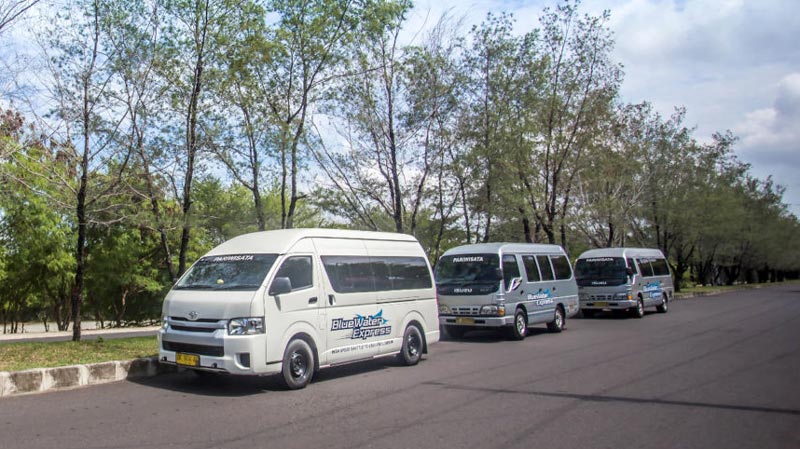 Shuttle Bus Fast Boat Serangan Lembongan Bluewater Express