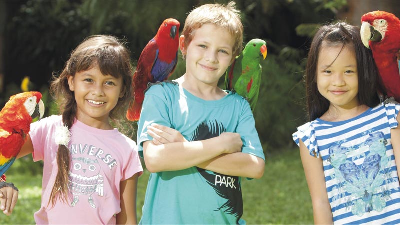 Guyu Guyu Corner Foto Bersama Burung