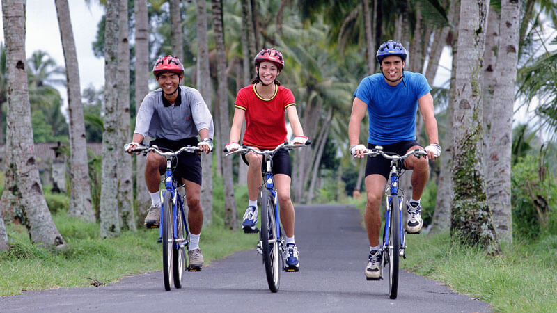 Bersepeda di jalur Kintamani ke Ubud dengan Sobek Cycling.