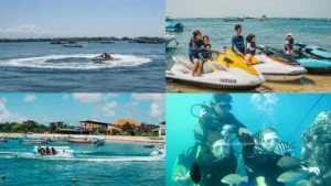 Paket jet ski banana boat scuba dive bali untuk keluarga dan pemula