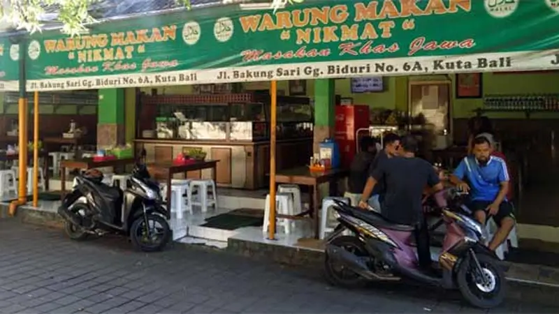 Warung makan halal dekat Bandara Ngurah Rai – Warung Nikmat Kuta