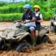 Wisatawan mengikuti aktivitas adventure di Bali dengan ATV