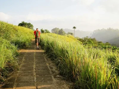 Bukit Campuhan sebagai tempat wisata gratis di Ubud untuk jalan kaki